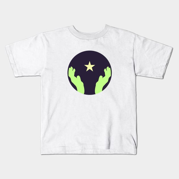 Crystal Peridot Kids T-Shirt by Sociosquid